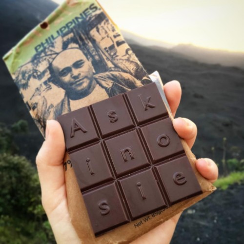 Volcano hike fuel: Filipino Askinosie