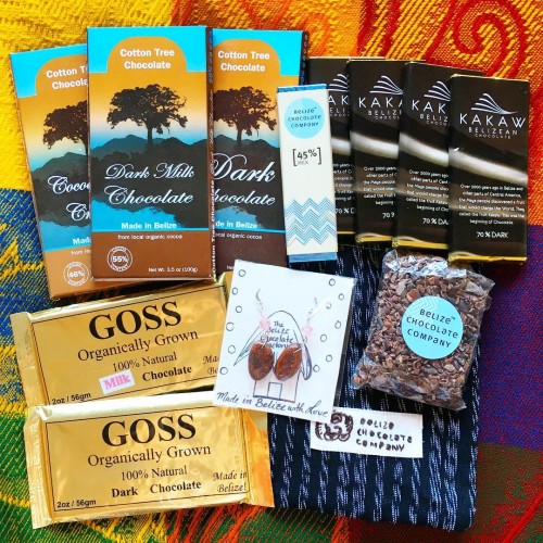 My Belizean chocolate collection