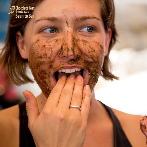 Some of the chocolate beauty products were good enough to eat! (Photo: Grenada Chocolate Festival)