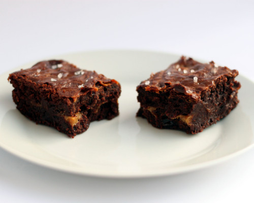 Salted Dulce de Leche Brownies Recipe